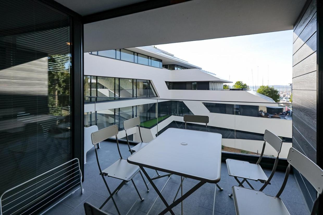 Marina Apartman Hotel Balatonszemes Exterior photo